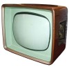Philips Wooden Case 60's / 70's Television