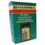 Picture of Hanimex BC900 8 Digit Electronic Calculator